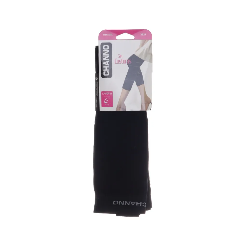 Channo - Leggings - Damen - Größe: L/XL - Schwarz
