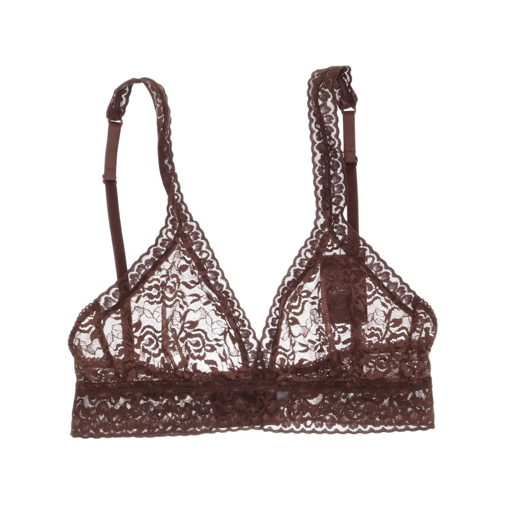 Lace Laboratory - Bralette - Damen - Größe: S - Braun