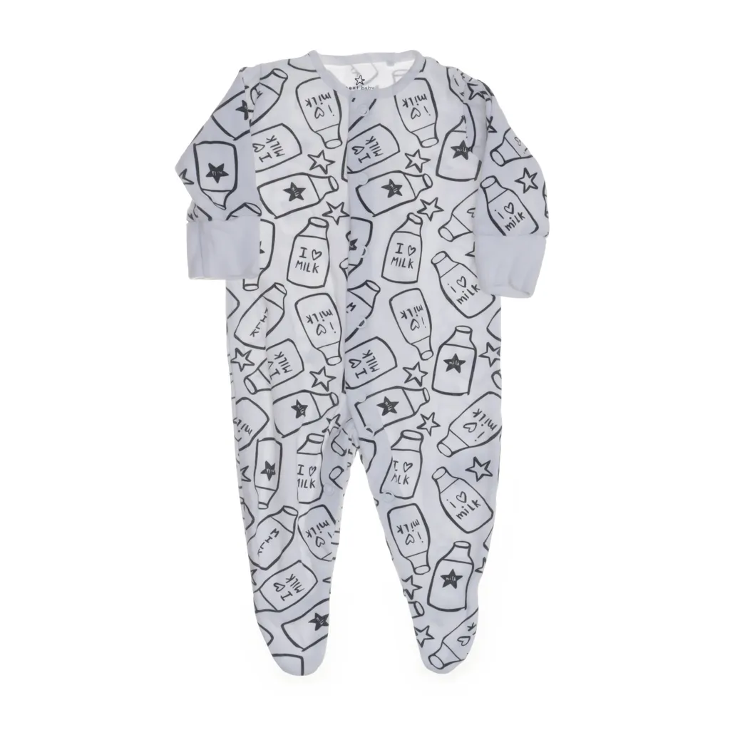 Next Baby - Strampler - Größe: 44/46 - Schwarz