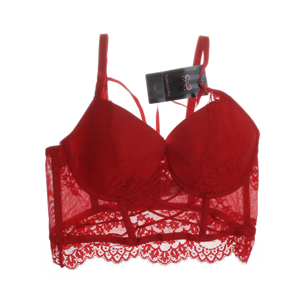 Hunkemöller - Bustier - Damen - Größe: 75D - Rot