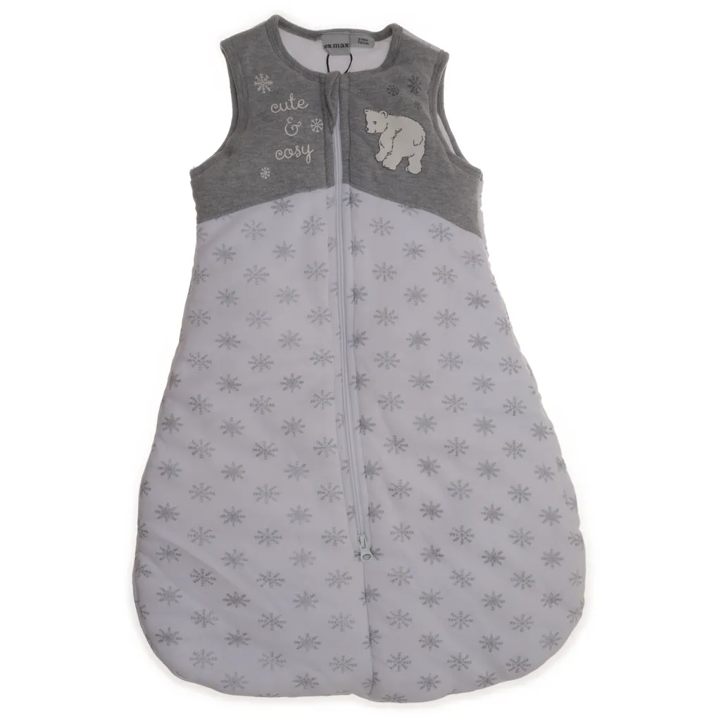 Exmax - Baby Schlafsack - Größe: 68 - Grau