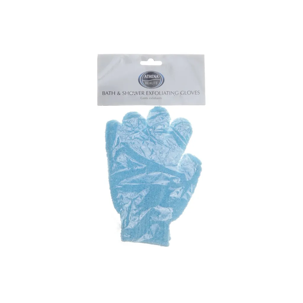 Athena - Peelinghandschuh - Blau