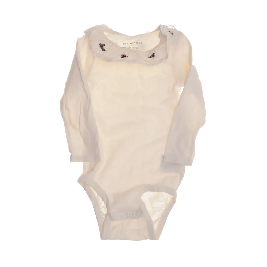 H&M Adorables - Body - Größe: 80 - Weiß