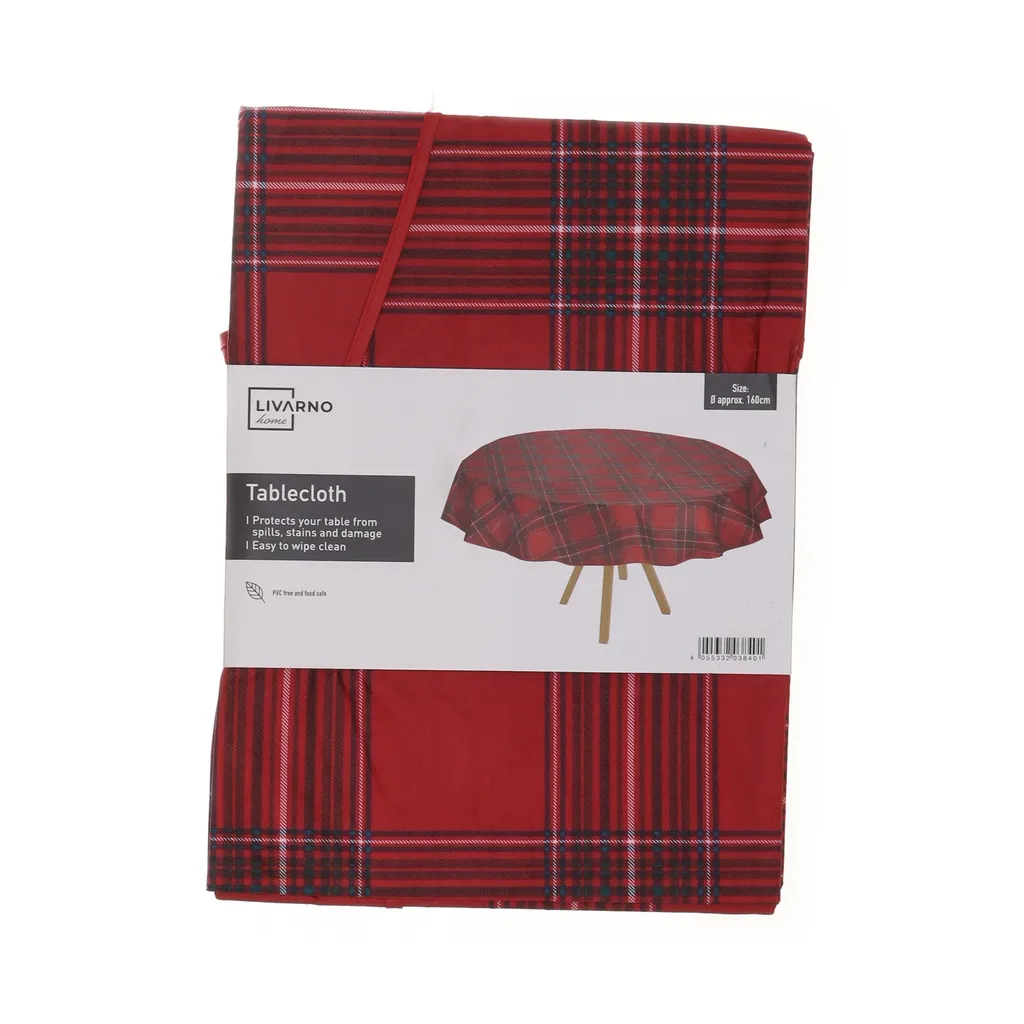 Livarno Home - Tischdecke - Rot