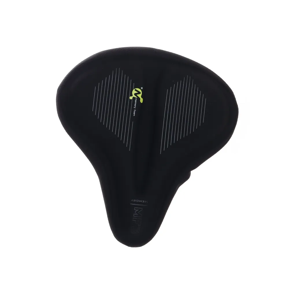 Memory Foam - Fahrradsattel - Schwarz