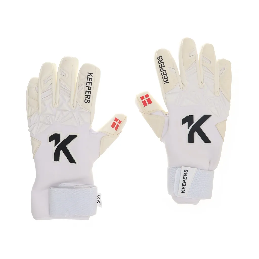 Keepers - Torwarthandschuhe - Größe: 7.5 - Weiß
