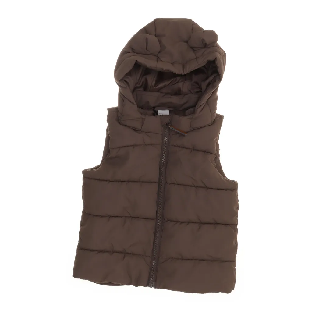 H&M - Outdoor Weste - Größe: 74 - Braun