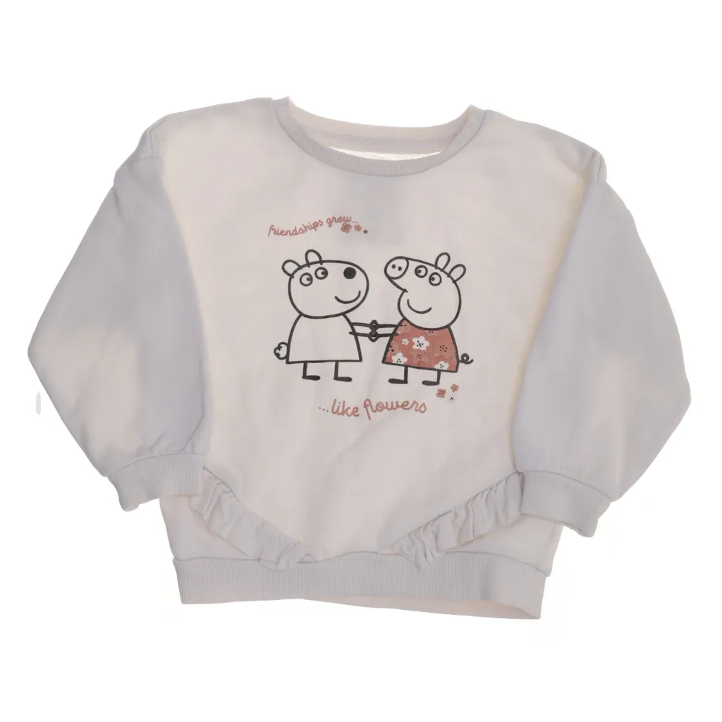 Peppa Pig - Sweatshirt - Damen - Größe: 98 - Weiß