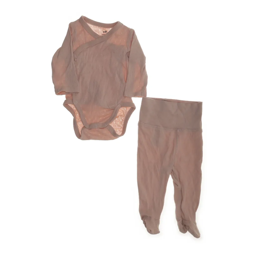 H&M - Set - Größe: 56 - Orange