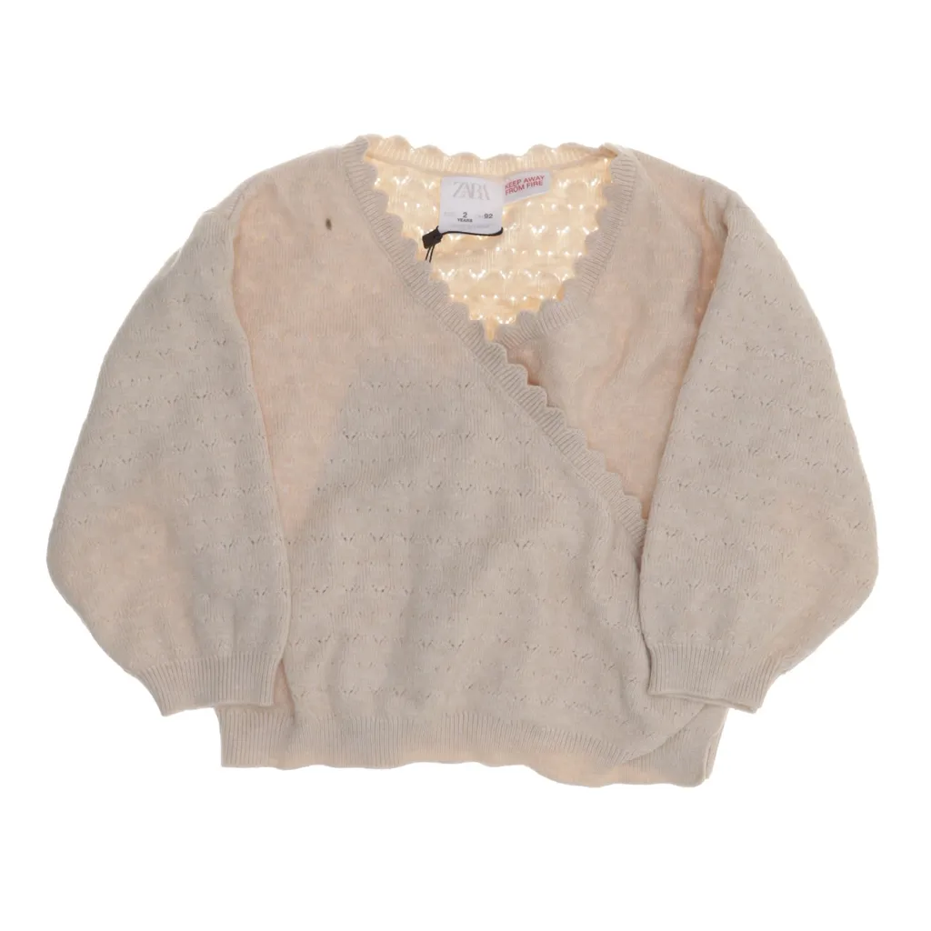 Zara - Wickeljacke - Damen - Größe: 92 - Beige