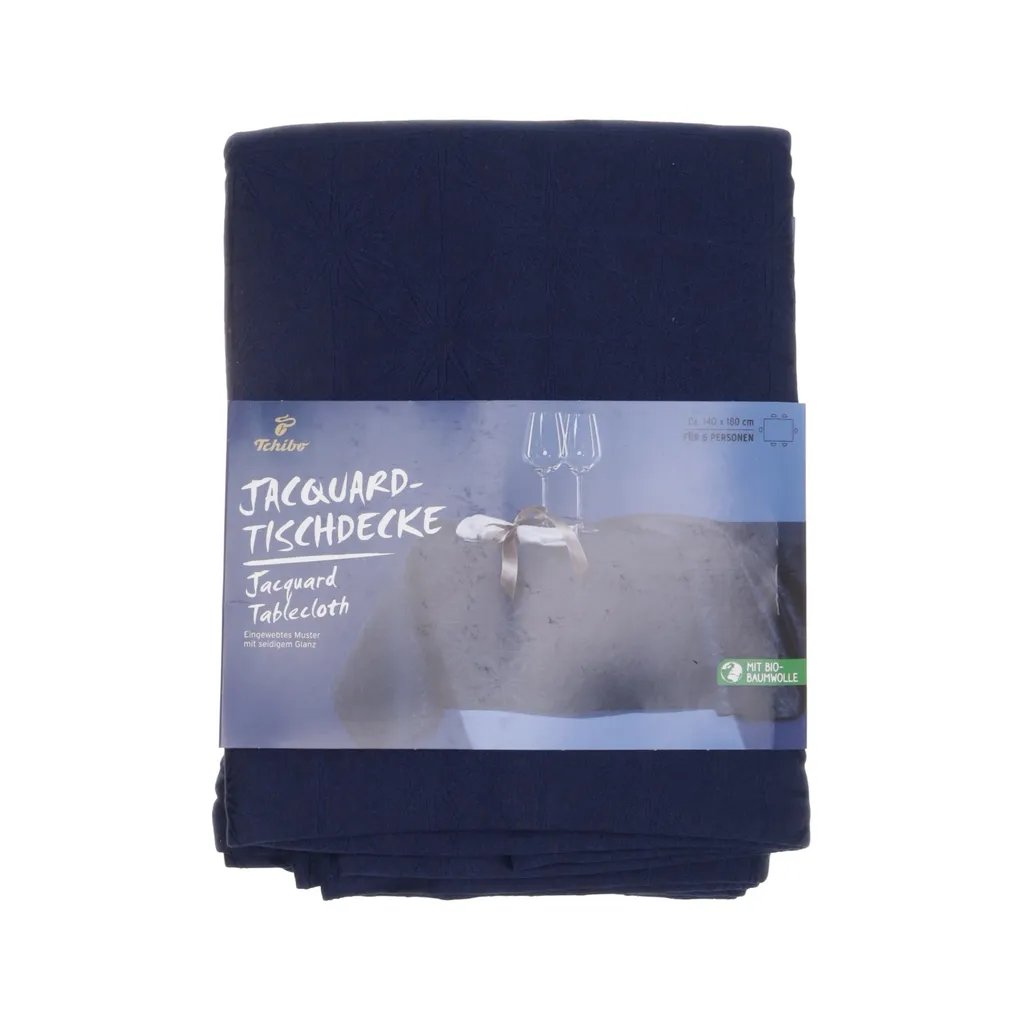Tchibo - Tischdecke - Blau
