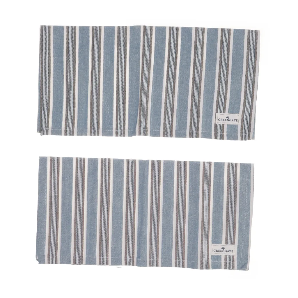 Greengate - Geschirrhandtuch - Blau