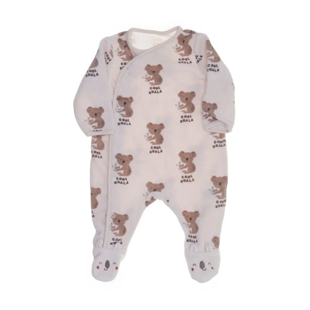 Newborn C&A - Strampler - Größe: 62 - Beige