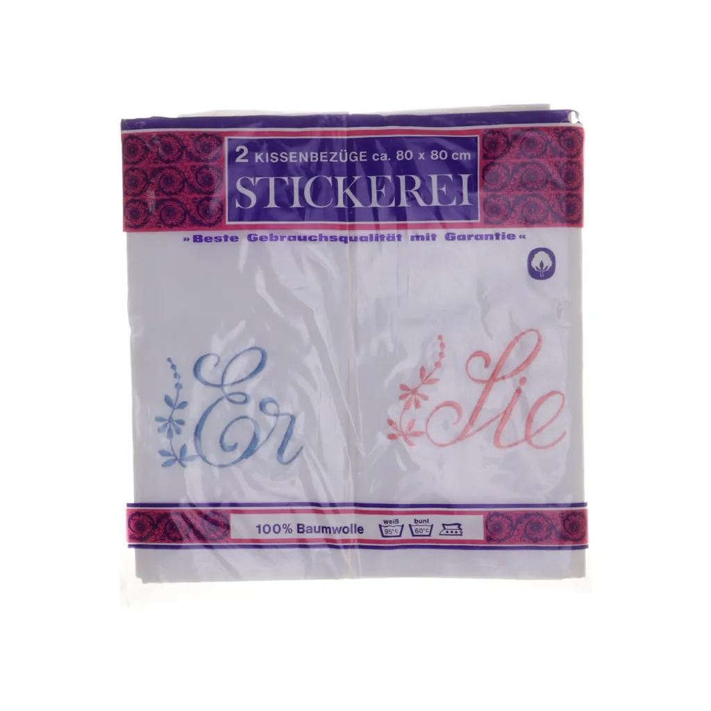 Stickeri - Geschirrhandtuch - Weiß