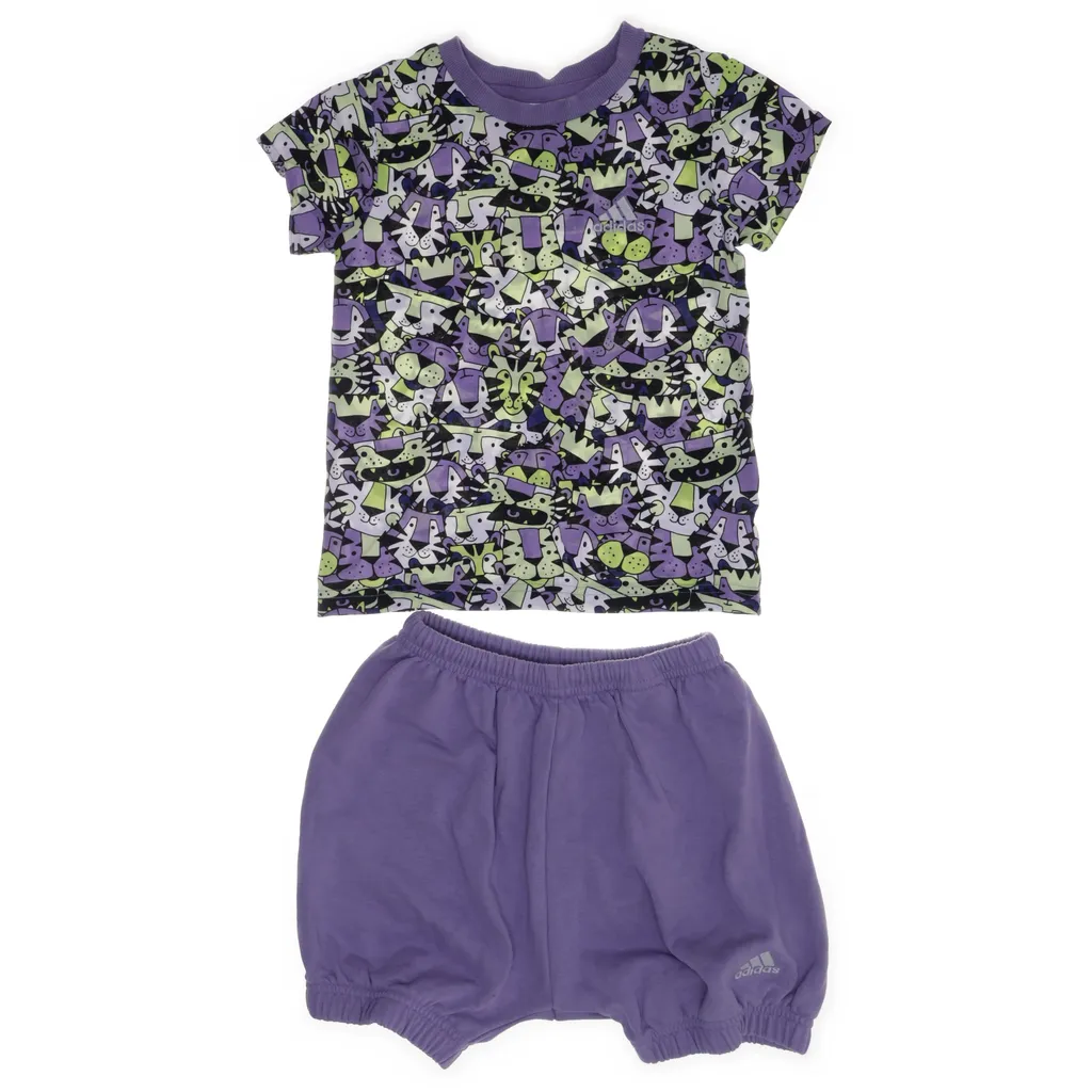 Adidas - Set - Größe: 98 - Lila