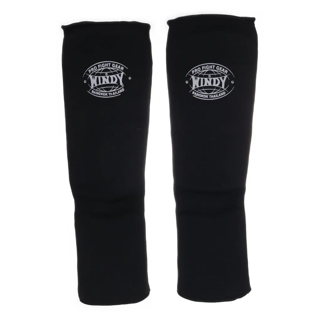 Windy - Schienbeinschoner - Größe: L/XL - Schwarz