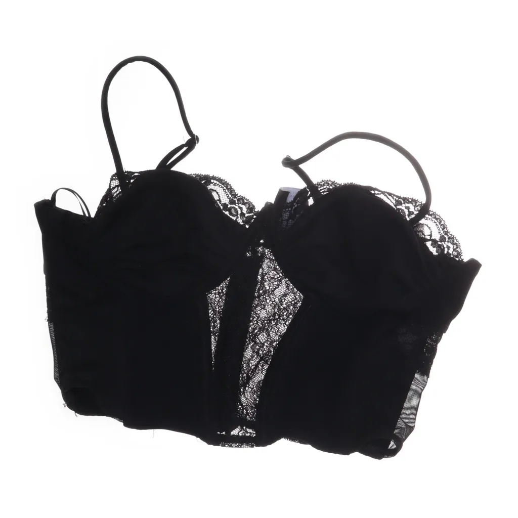 Bershka - Bustier - Damen - Größe: M - Schwarz