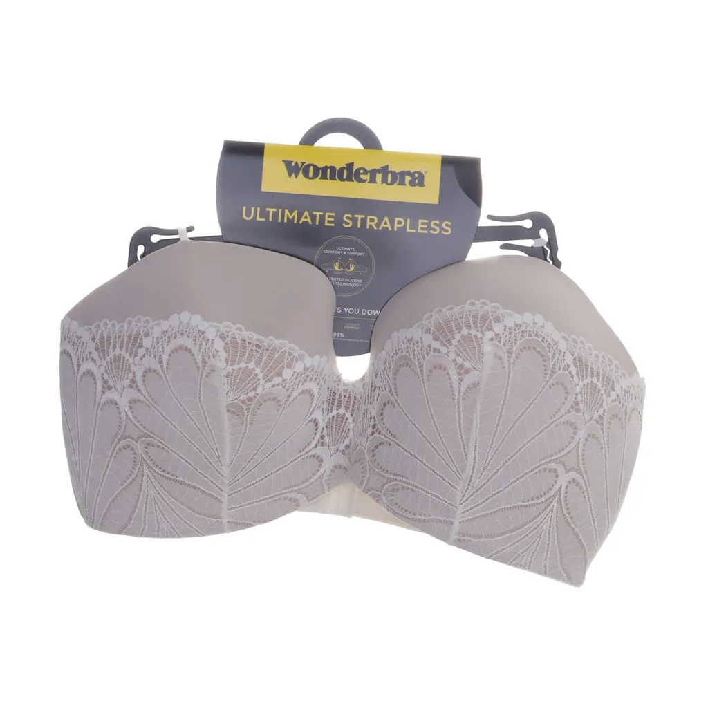 Wonderbra - Bandeau-BH - Damen - Größe: 80E - Beige
