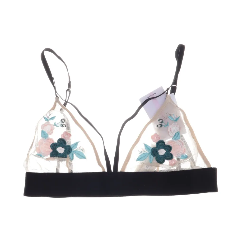 Bershka - Bralette - Damen - Größe: S - Schwarz