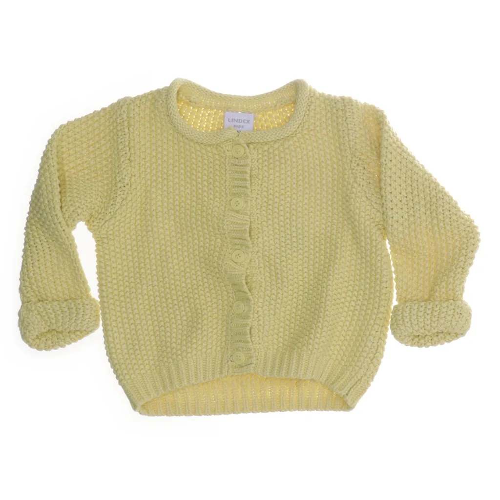 Lindex Baby - Strickjacke - Damen - Größe: 62 - Gelb