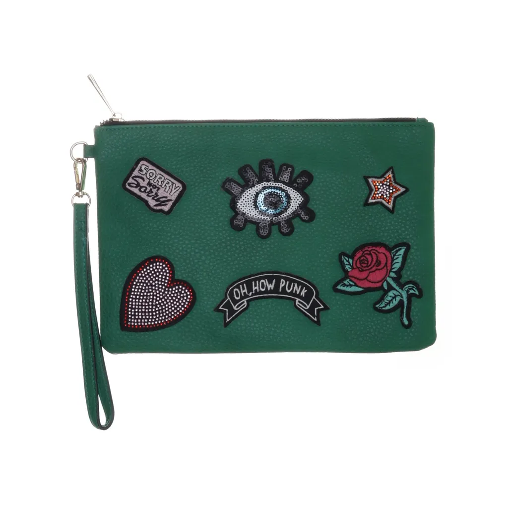 Aldo - Clutch - Damen - Grün