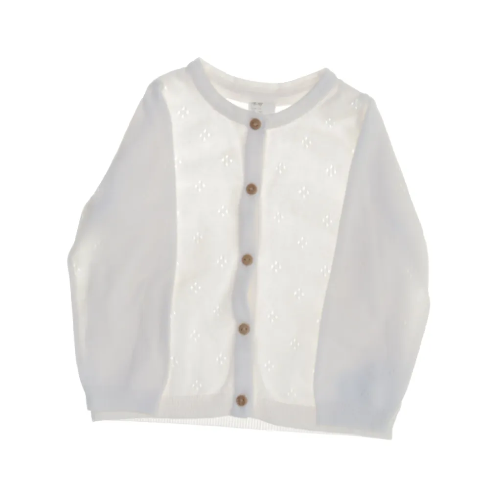 H&M Baby - Strickjacke - Größe: 74 - Weiß