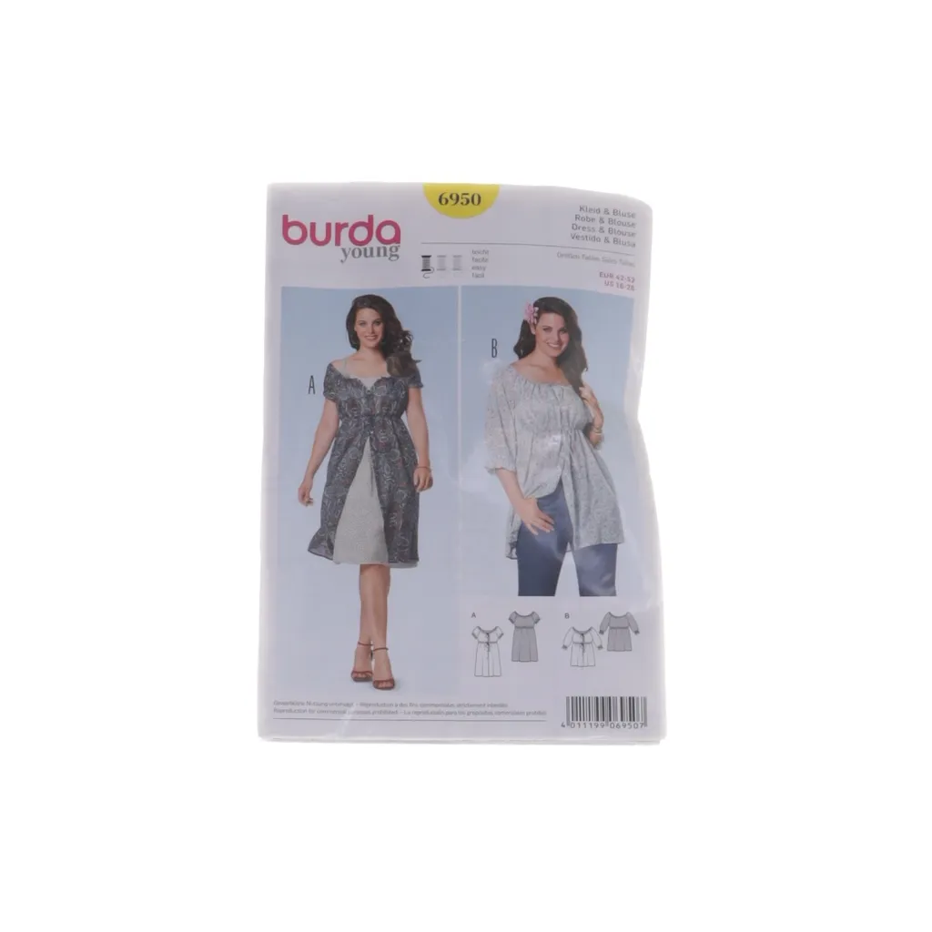 Burda - Schnittmuster - Grau