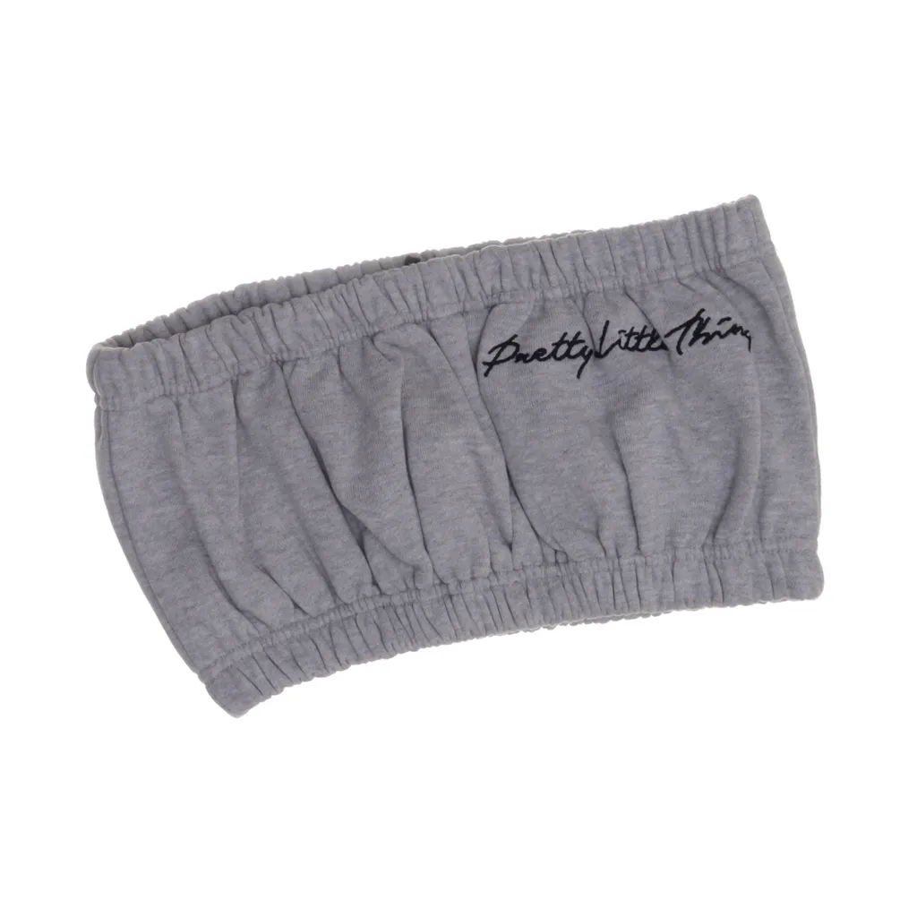 PrettyLittleThing - Bandeau-BH - Damen - Größe: 34 - Grau