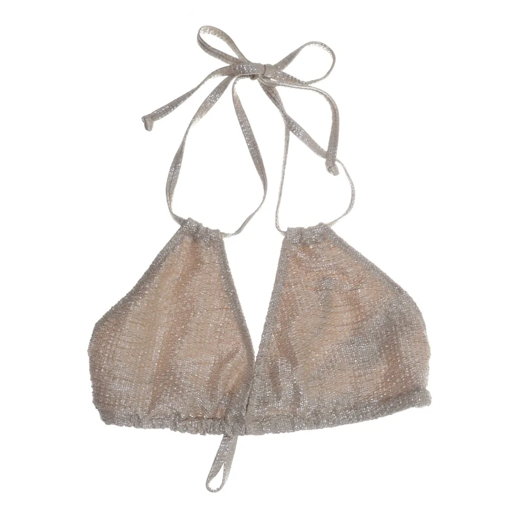 H&M - Bikinioberteil - Damen - Größe: 42 - Gold