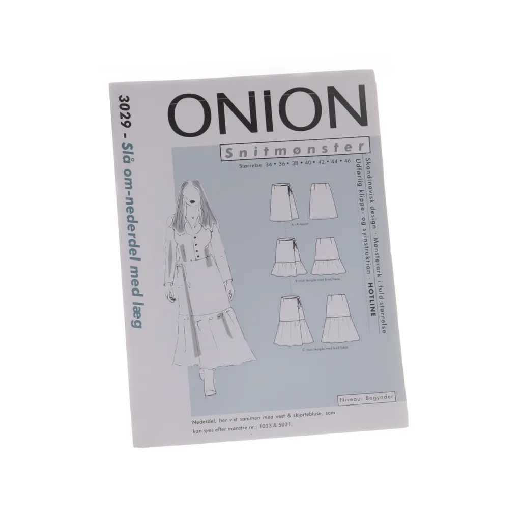 Onion - Schnittmuster - Grau