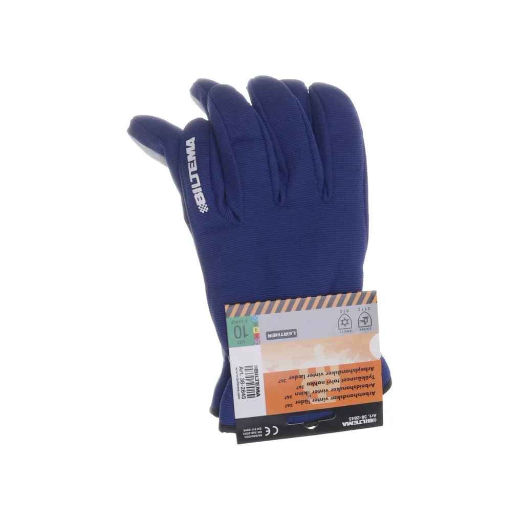 Biltema - Handschuhe - Herren - Größe: 10 - Blau