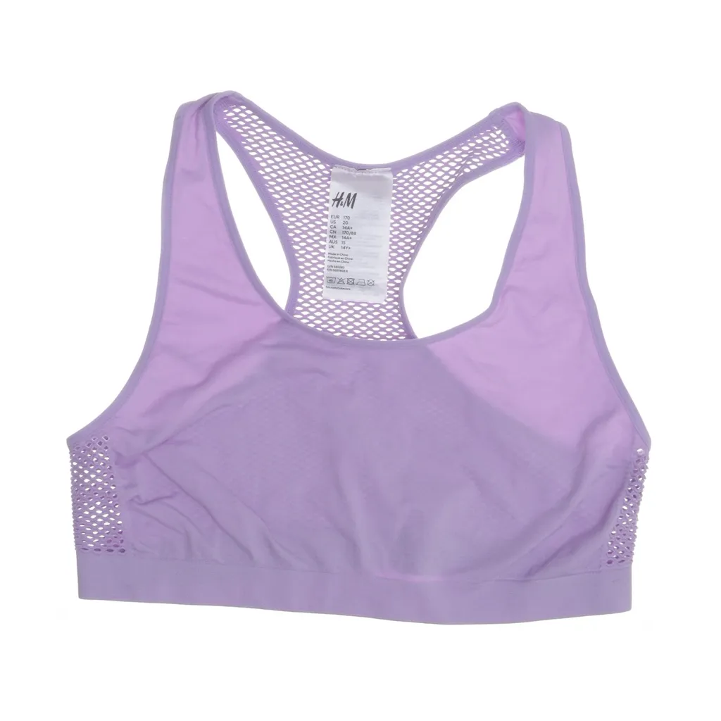H&M - Sport-BH - Damen - Größe: 170 - Lila