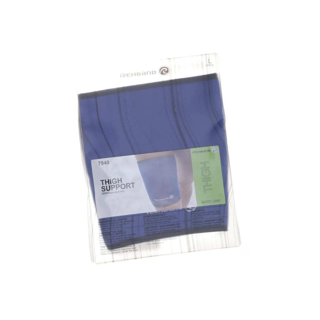 Rehband - Kniestütze - Größe: L - Blau