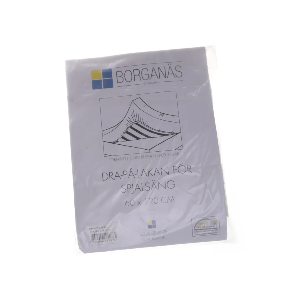 Borganäs - Spannbettlaken - Weiß