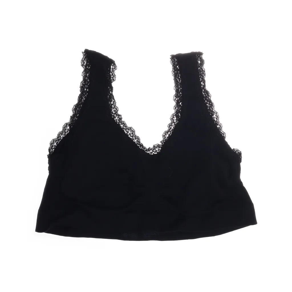 Lingerie - Bralette - Damen - Größe: L - Schwarz