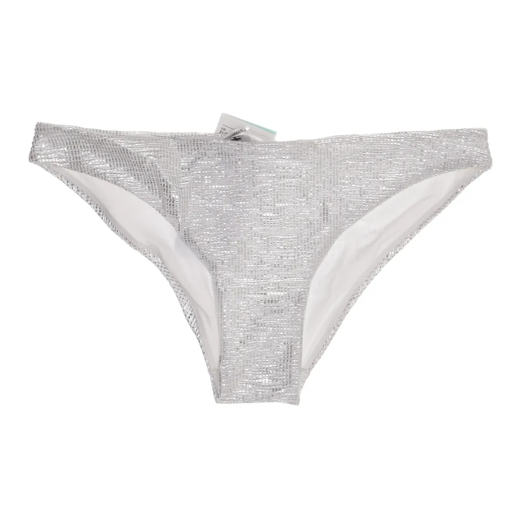 H&M - Bikiniunterteil - Damen - Größe: 36 - Silber