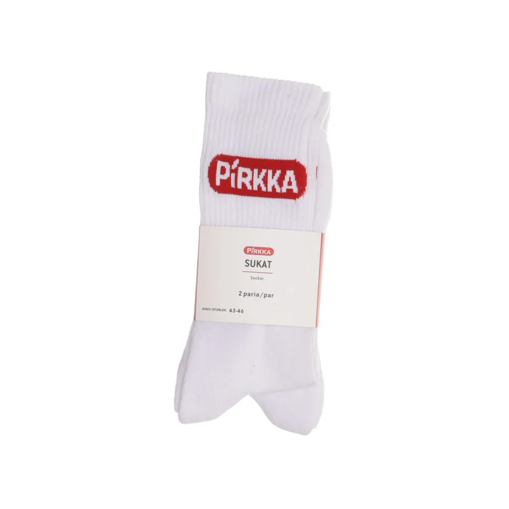 Pirkka - Strümpfe - Herren - Größe: 43 - Weiß