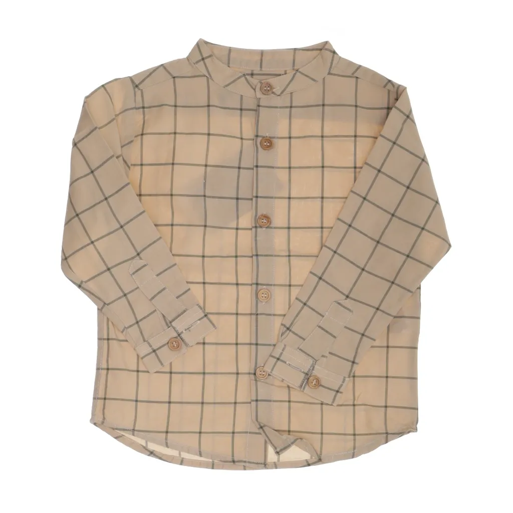 Nixnut - Hemd - Herren - Größe: 86 - Beige