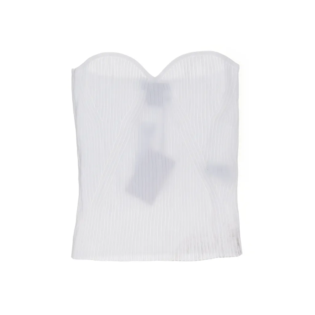 Lindex - Bandeau-BH - Damen - Größe: S - Weiß