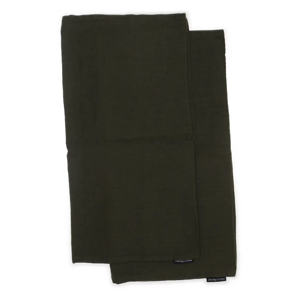 Lovely Linen - Kissenüberzug - Grün
