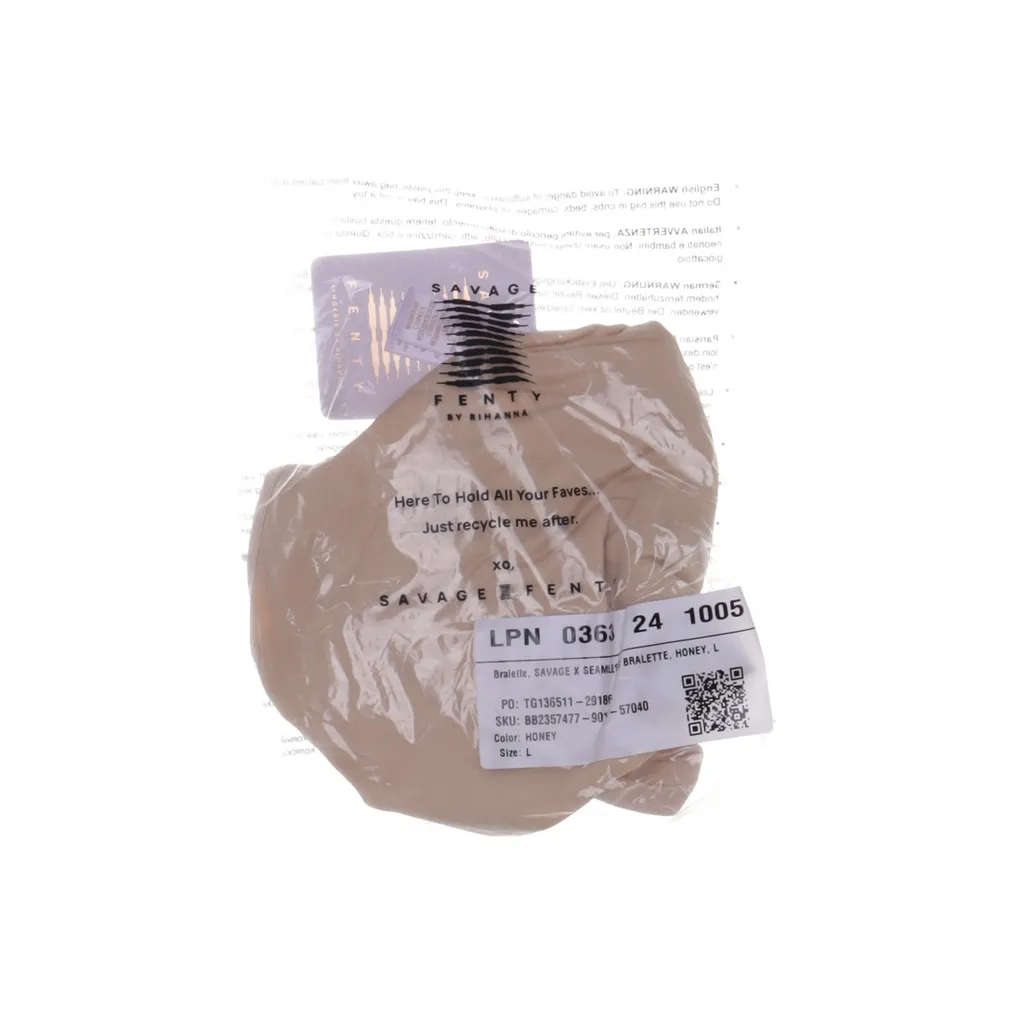 Savage x Fenty - Bralette - Damen - Größe: 40 - Beige