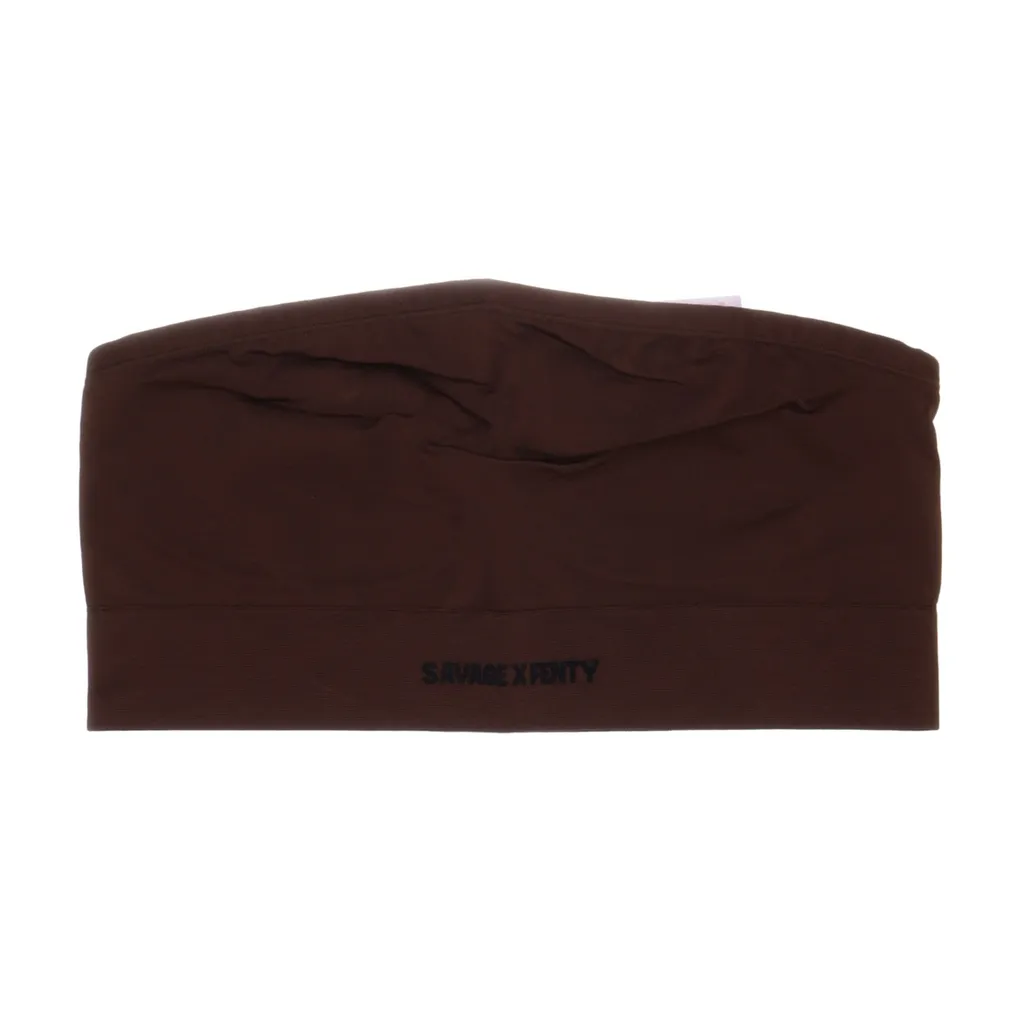 Savage x Fenty - Bandeau-BH - Damen - Größe: 40 - Braun