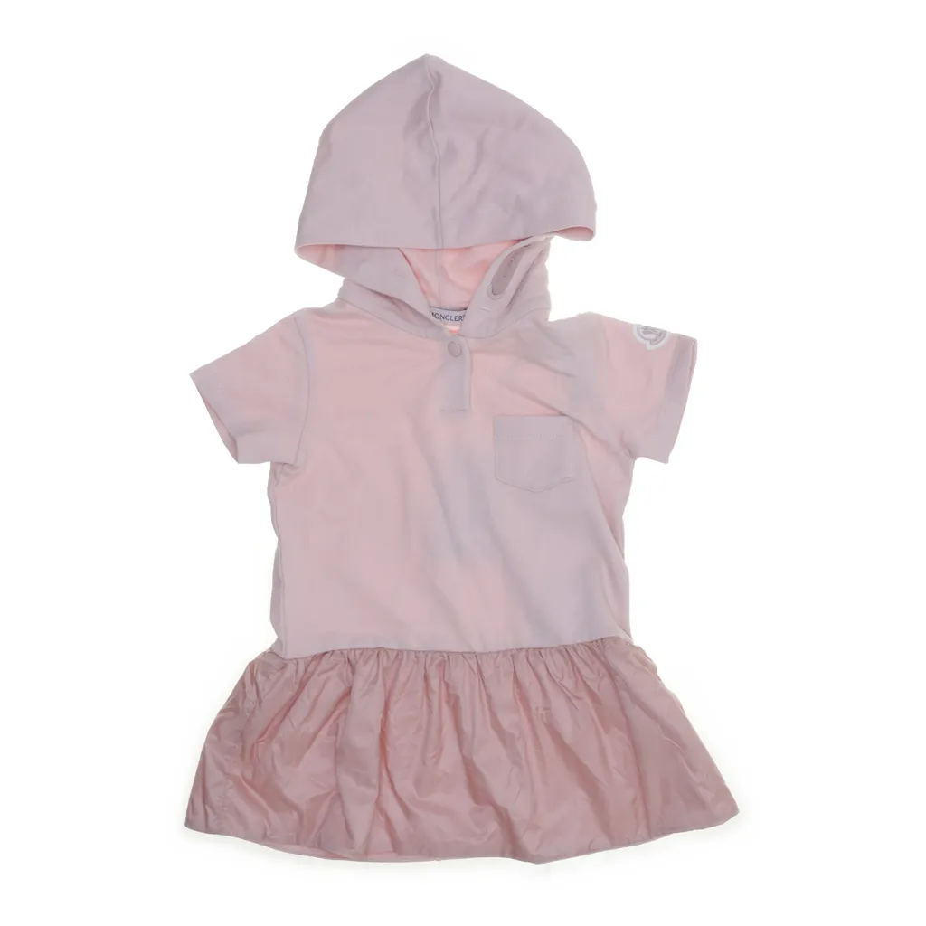 Moncler - Kapuzenkleid - Damen - Größe: 80 - Pink