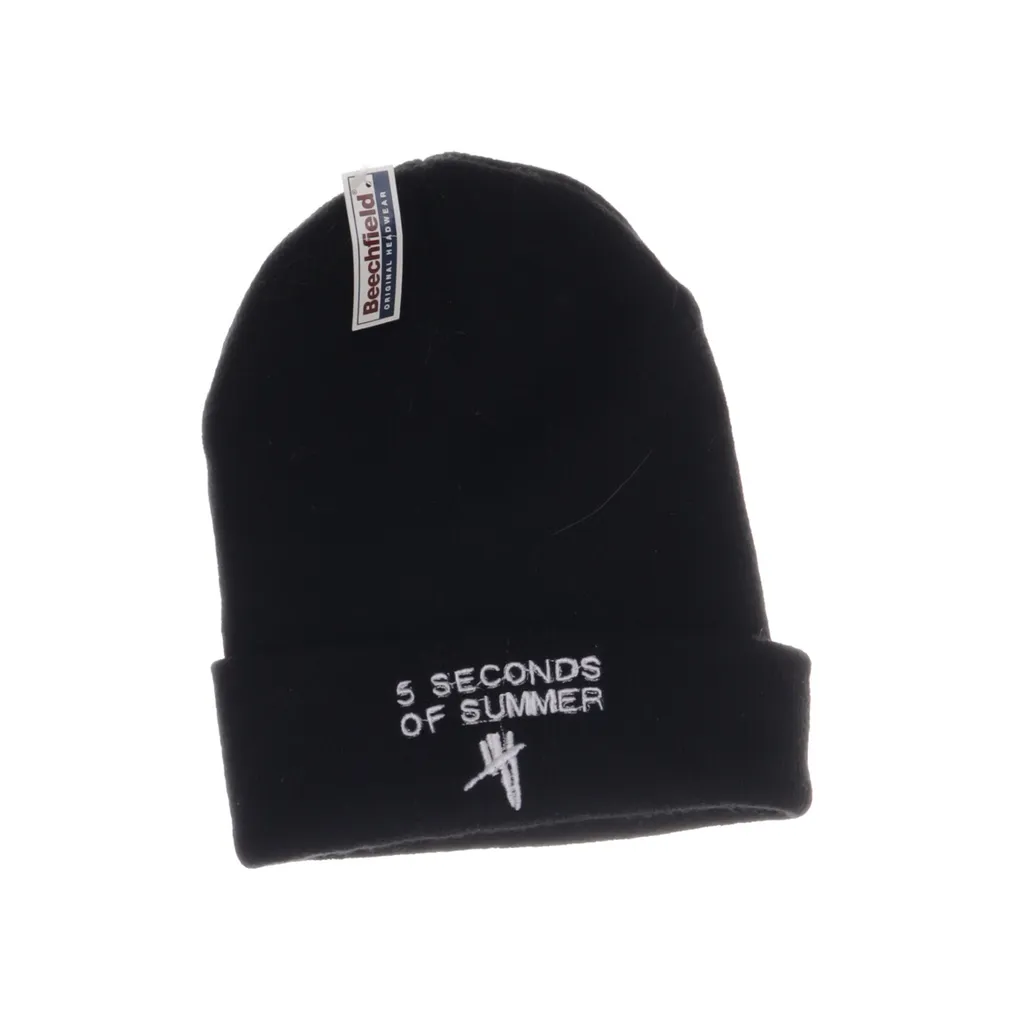 Beechfield - Beanie-Mütze - Größe: ONE SIZE - Schwarz