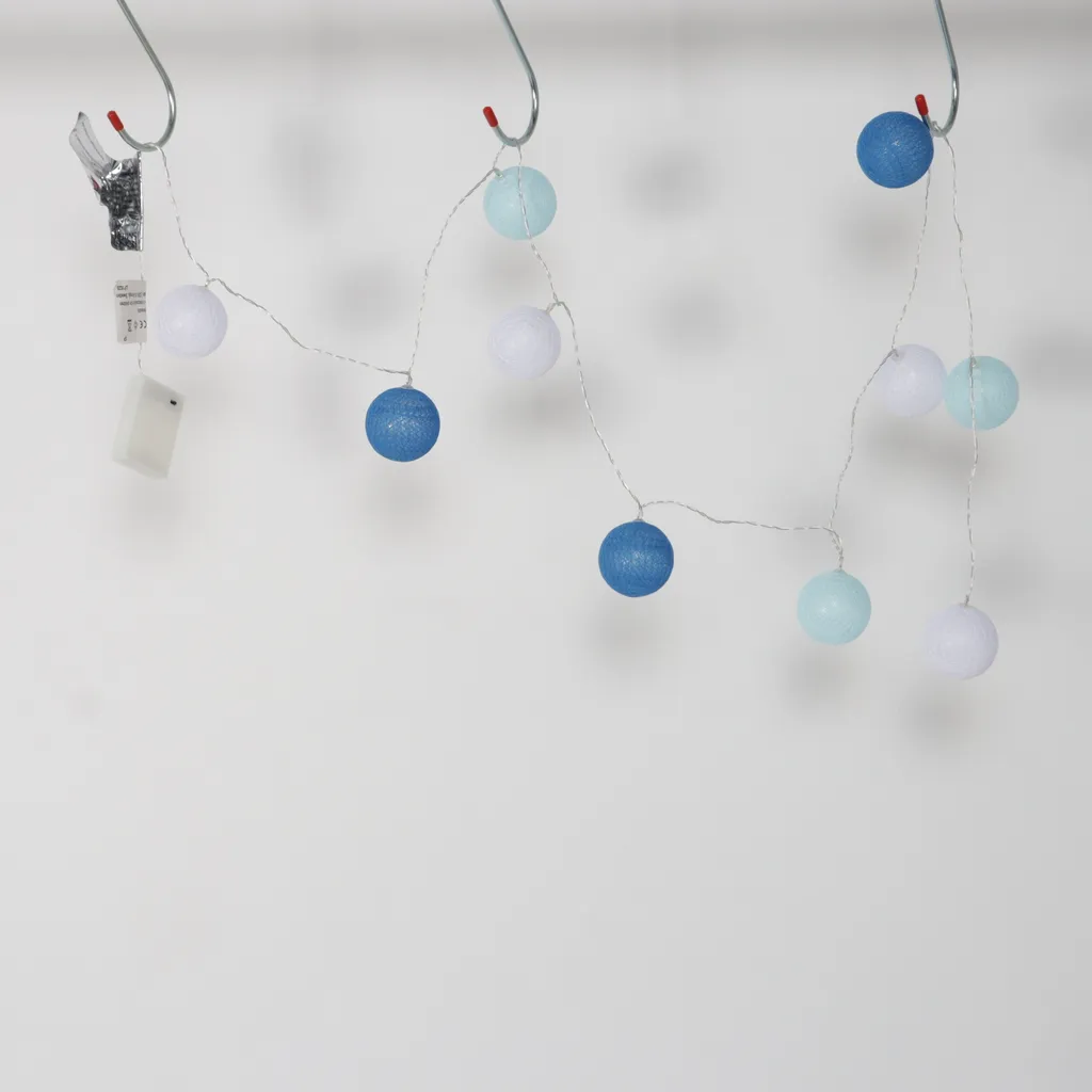 Konst Smide - Lichterkette - Blau