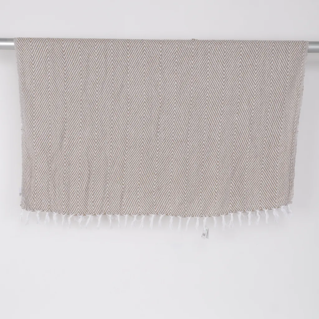 Rusta Home - Wolldecke - Beige