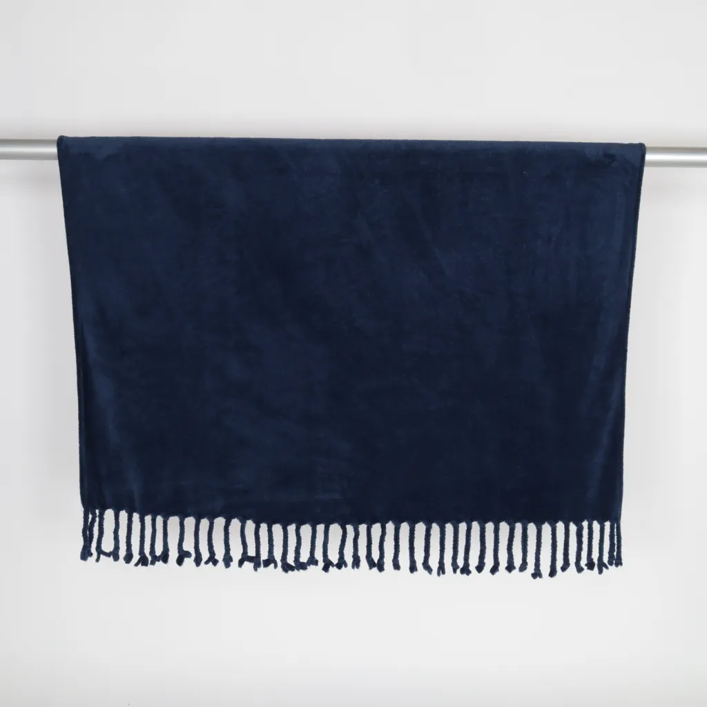 Hemtex - Wolldecke - Blau
