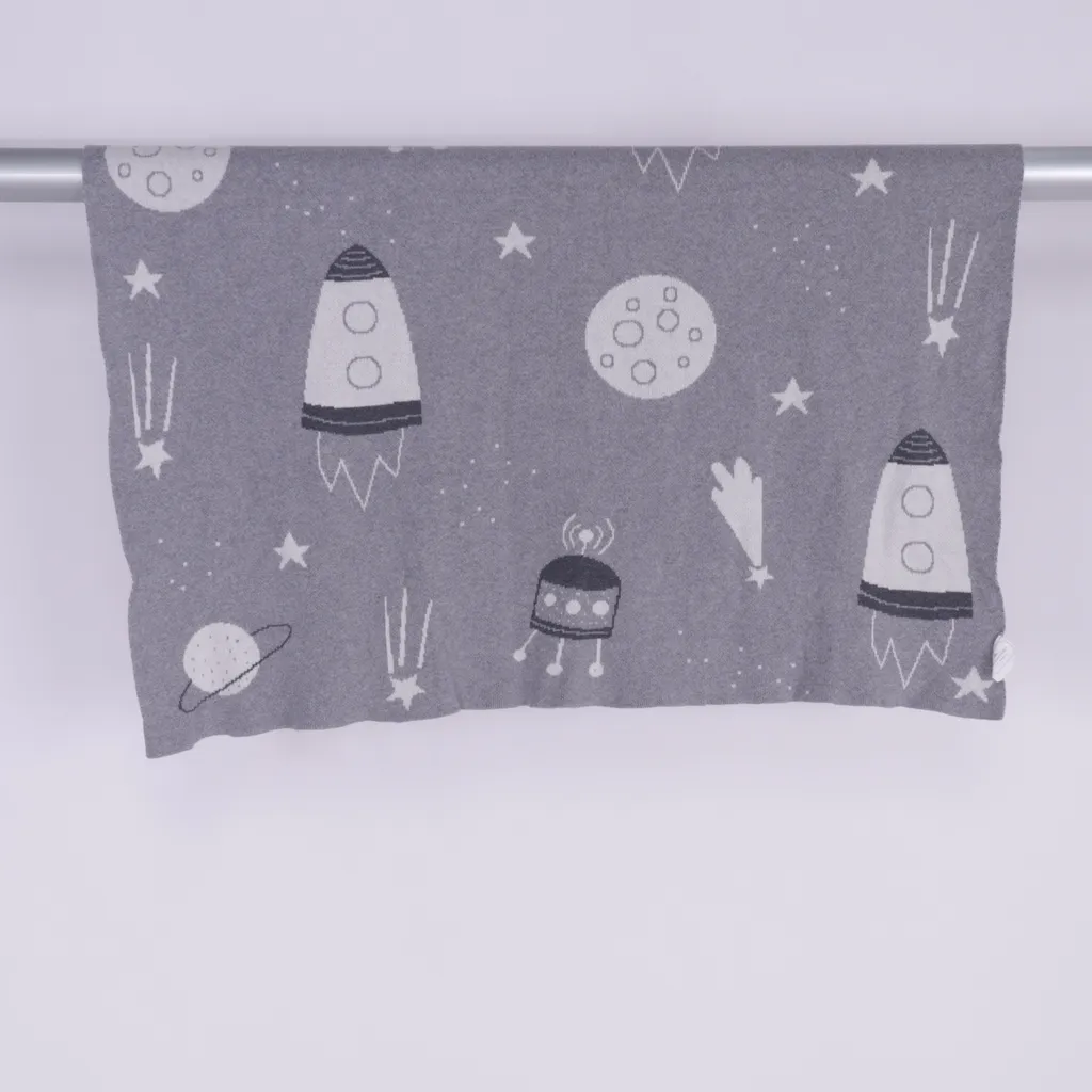 Lawrence Grey - Babydecke - Grau