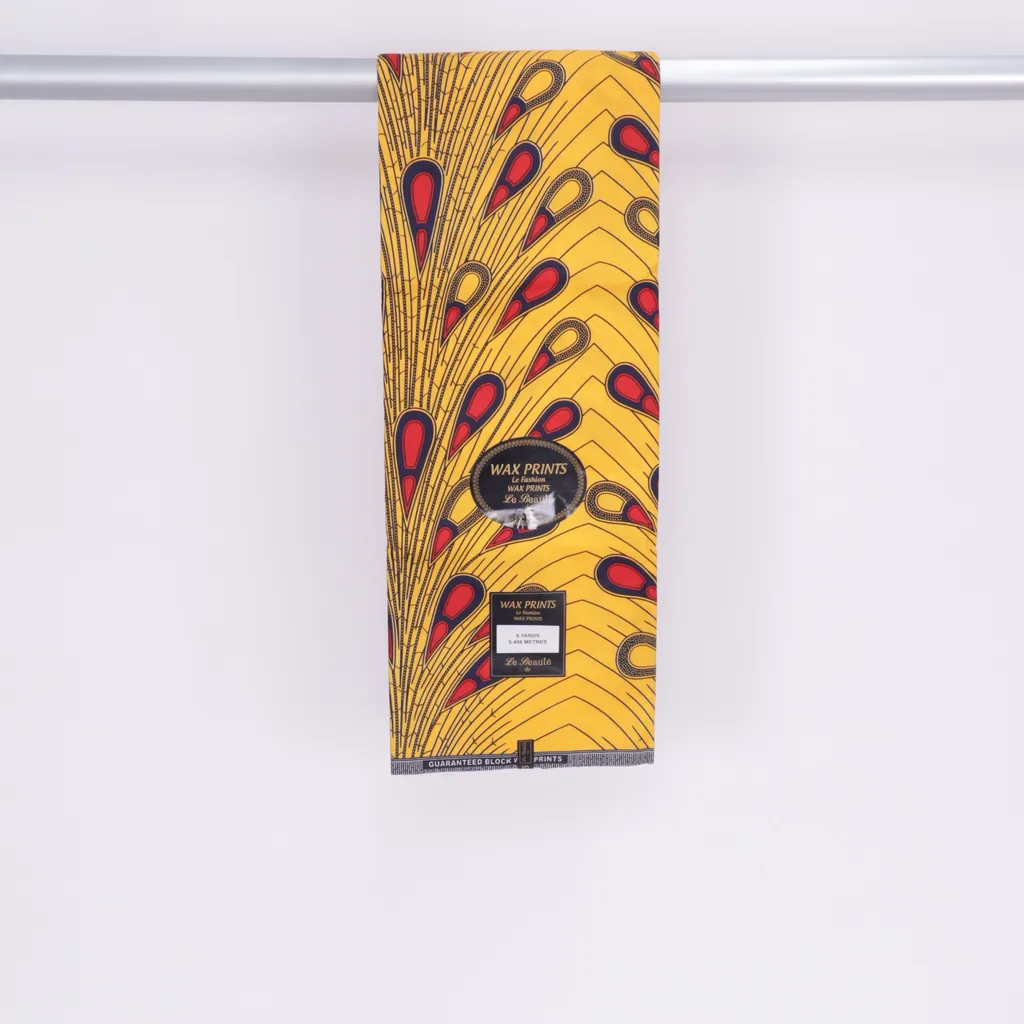 Wax Prints - Textilien - Gelb
