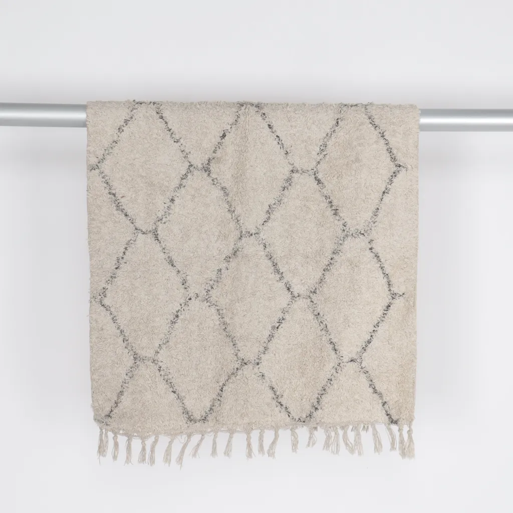 Goa - Kurzflor-Teppich - Beige